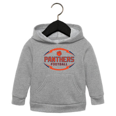 Panthers Football - Ultrasoft Toddler Sponge Fleece Pullover Hoodie Thumbnail