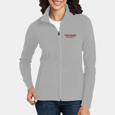 Panthers Football - Ladies Microfleece Jacket Thumbnail