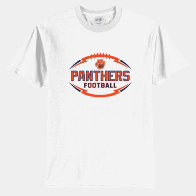 Panthers YOUTH Football - Tall Core Blend Tee Thumbnail