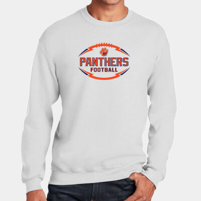 Panthers YOUTH Football - Heavy Blend Crewneck Sweatshirt Thumbnail