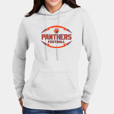 Panthers YOUTH Football - Ladies Core Fleece Pullover Hooded Sweatshirt - LPC78H Thumbnail
