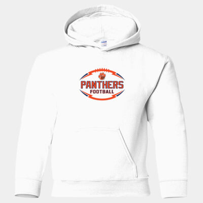 Panthers YOUTH Football - Gildan - Heavy Blend™ Youth Hooded Sweatshirt - Racine Merch Thumbnail